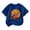 68Blue567, variant on WERYOUNG Toddler Kids Halloween Shirt Boys Skeleton Pumpkin Print Short Sleeve Crewneck T Shirt Loose Fit Fashionable Tees Versatile Top 2-3 Years