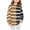 Brown, variant on BRGZLK Kids Pullover Sweatshirts Boys Girls Fall Winter Funny Color-Blocked Striped Printed T-Shirt Loose Round Neck Long Sleeved Casual Basic Top Brown 5-6 Years