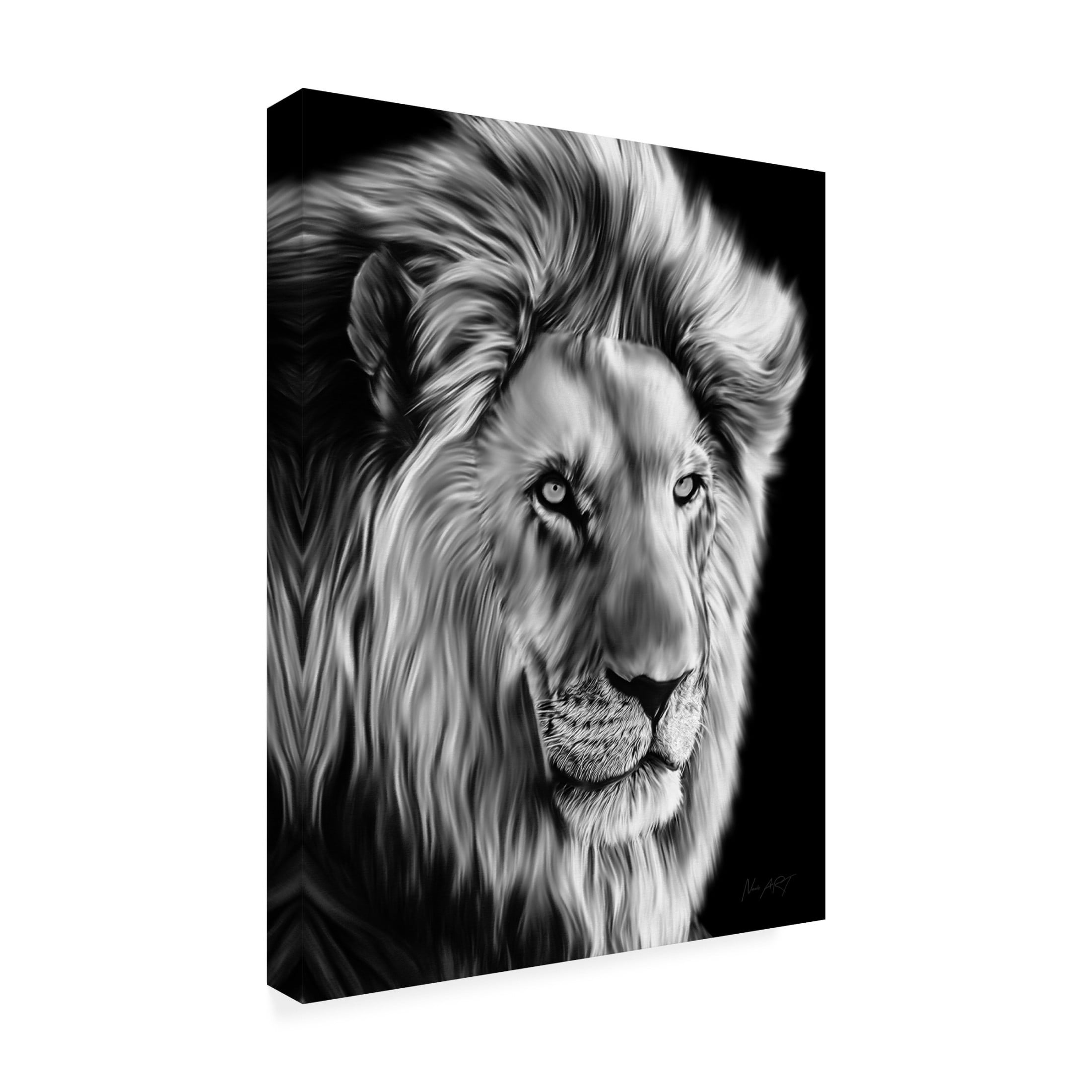 Trademark Fine Art Lord Amihere Leo II Canvas Wall Art