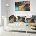 thumbnail image 3 of Designart 12" x 20" Red Polyester Throw Pillow, 3 of 5
