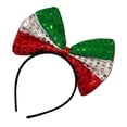 thumbnail image 3 of Diadema con Moño Tricolor Way to Celebrate Mundial Brillante de Poliéster 1 Pieza, 3 of 4