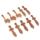 thumbnail image 3 of 2x10pcs Peach Wood Carved Crafts Pendants Jewelry Findings DIY Accessory perfecl Colgantes de espada de madera de melocotón, 3 of 8