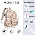 thumbnail image 6 of German Shepherd Dog and Flower Backpack for School,Cute School Bag,Schoolbag with Adjustable Shoulder Straps & Padded Back,13.4"x11"x4.7", 6 of 6