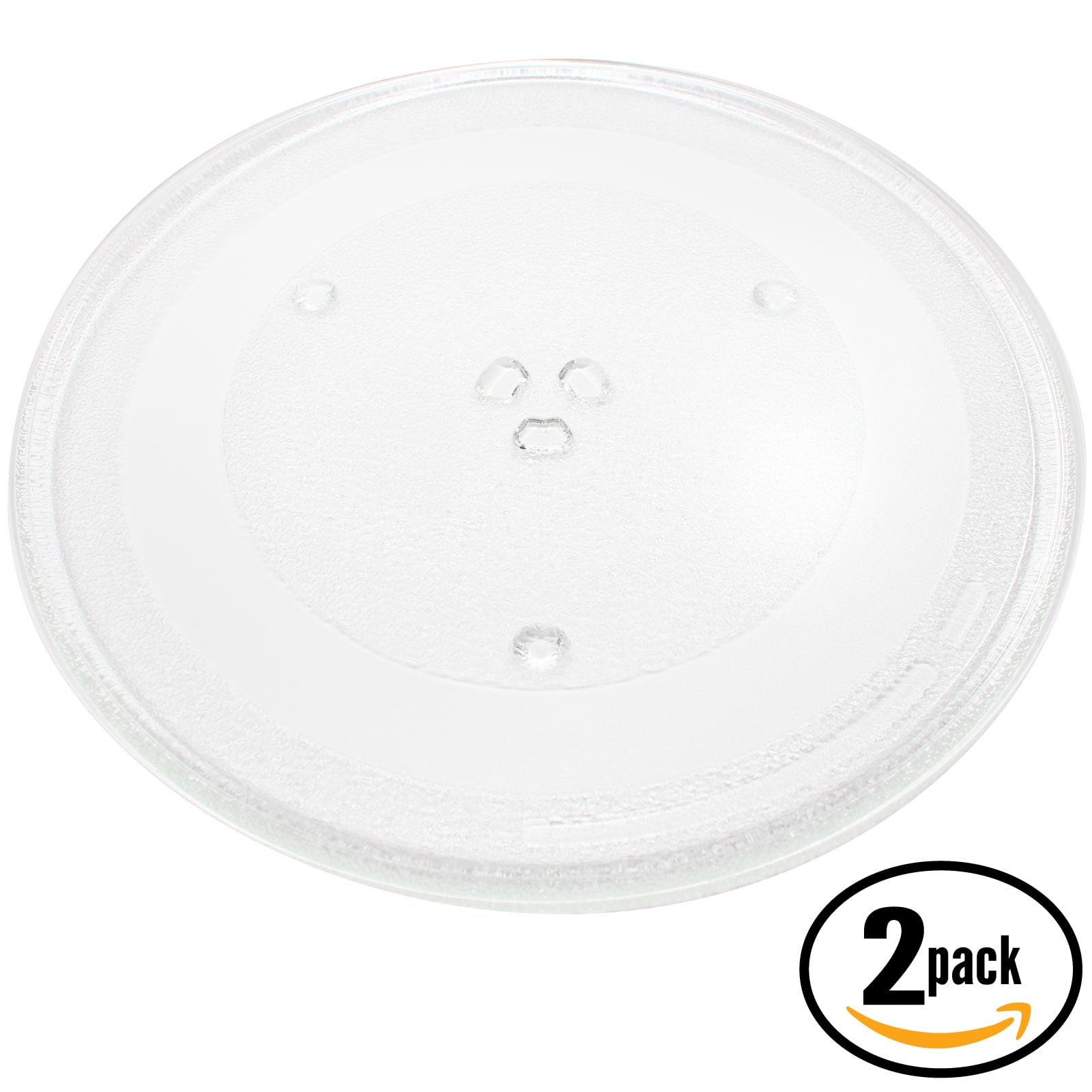 2Pack Replacement Panasonic NNS555WF Microwave Glass Plate