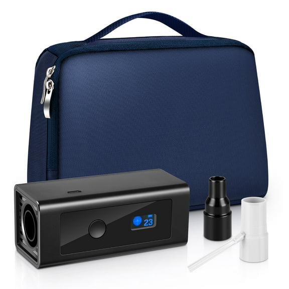 CPAP Cleaner and Sanitizing Machine, Portable Household Cleaning Box Cleaner Kit Supplies Storage Bag, Auto-Clean Sleep Equipment Care Box,Time-Saving Waterless Operation