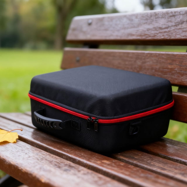 Estuche rígido EVA para dispositivos electrónicos, organizador multiusos, estuche acolchado suave para cámaras, de transporte para cámaras y productos