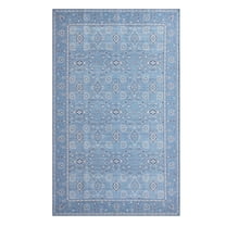 Better Homes & Gardens Blue Lillian Dainty Persian Area Rug, 5'x8'