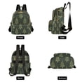 thumbnail image 4 of FORMRS Mini Backpack Purse for Women Travel Daypack Casual Shoulder Bag, Hand Drawn Christmas Trees, 4 of 7