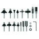 thumbnail image 2 of Juego de brocas para fresar madera BOSCH RBS015MBS, 15 piezas, con punta de carburo, 2 of 9