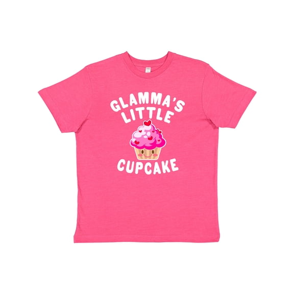 Inktastic Glammas Little Cupcake Youth T-Shirt