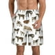 thumbnail image 1 of Fotbe Cow Trajes de Baño Estampados para Hombre, Shorts de Verano de Secado Rápido, Ropa de Playa, Bañadores-Small, 1 of 6