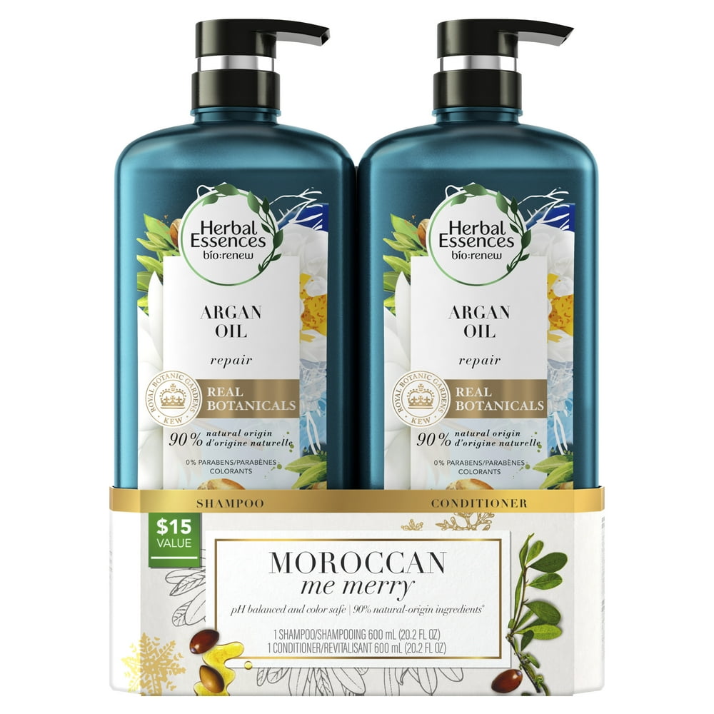(15 Value) Herbal Essences Bio Renew Shampoo and Conditioner Set, Paraben and CrueltyFree