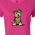 thumbnail image 4 of Inktastic Little Gent Yorkie Women's T-Shirt, 4 of 5