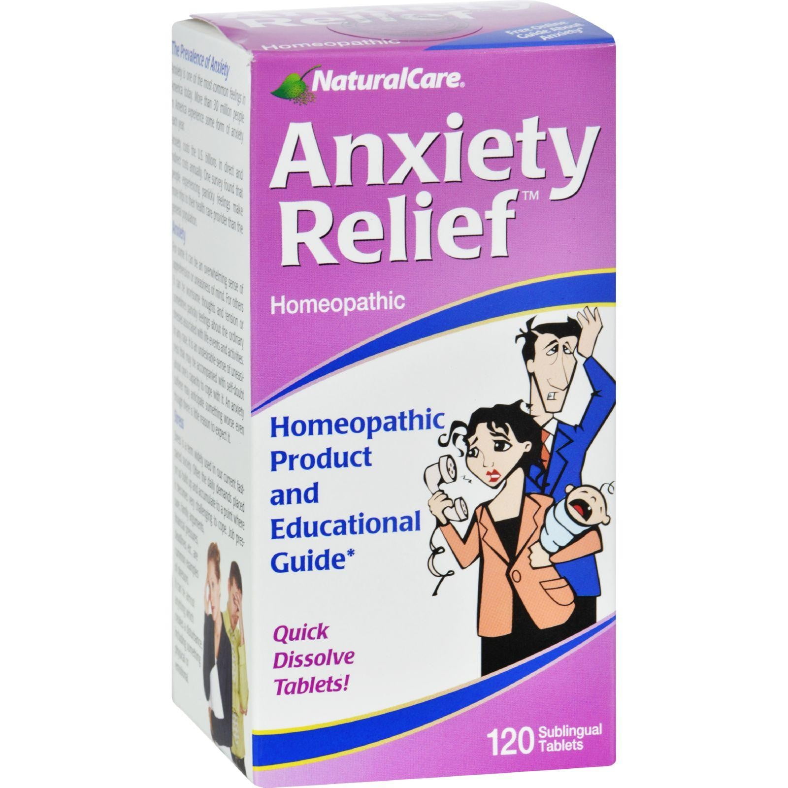 Natural Care Anxiety Relief 120 Sublingual Tablets Walmart Canada