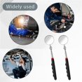 thumbnail image 3 of 360 Retractable Telescopic Inspection Detection lens Round Mirror Silver Pocket Clip New Car Tools Extend 7-1/4 to 30 DIY TOOL, 3 of 5