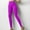 Purple, variant on pstuiky Workout Leggings, Solid Color Athletic Long Elastic Seamless Hip Lifting High Waisted Pants Drying Modern Fit Workout Pants Army Green L