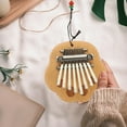 thumbnail image 4 of OUNONA Portable Instrument Brown Beech Wood Performance for School Events 1Pack, 4 of 6