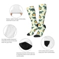 thumbnail image 3 of Naloa Cartoon Turtles Thigh High Socks Extra Long Stretchy Sock Women Over Knee High Opaque Stocking Daily Wear, 3 of 6
