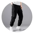 thumbnail image 2 of Moda Pantalones Jogger Cargo Para Hombre Casual Pantalón, 2 of 6