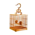 thumbnail image 3 of Alimentador de montaje de jaula para pájaros, soporte colgante, jaula, suministros para mascotas para periquitos de loro Salvador jaula de pájaros, 3 of 8