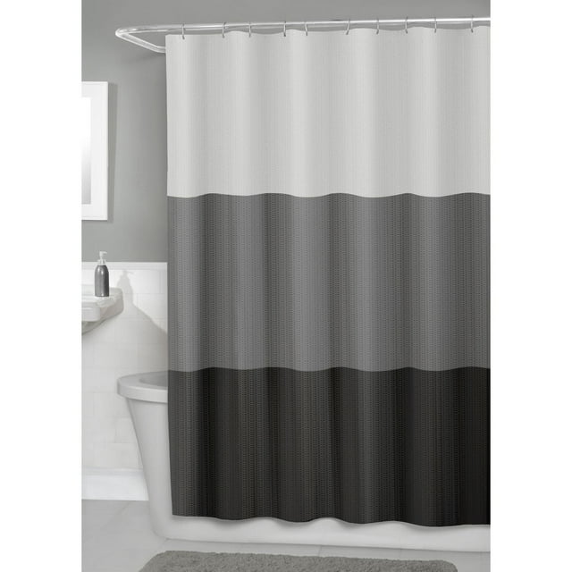 Hometrends Decorative Fabric Shower Curtain
