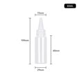 thumbnail image 1 of Botellas de plástico transparente exprimir botellas de tinta pegamento vacío contenedor organizador botella dividida botella dispensadora botellas huangjie unisex, 1 of 2