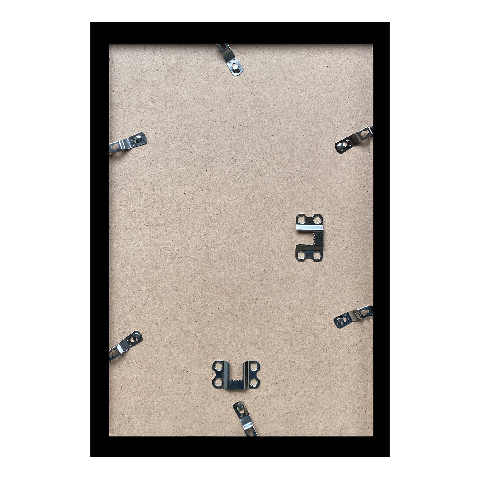 Picture Frame PVC Black Frame 10.2W*3.1D*14.7H/4.51LB Wall Mount Display, Pack of 5