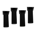 thumbnail image 1 of 4 patas de muebles, patas de soporte para cama, soporte de carga, marco de cama, patas de soporte fijas, patas de Metal para mesa para sofá, gabinete, negro Macarena Pata de la cama, 1 of 8