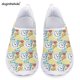 thumbnail image 1 of Zapatos dentales para mujer Doginthehole, bonitos zapatos planos con estampado de dientes, zapatillas ligeras informales de verano azules sin cordones, zapatillas femeninas, 1 of 5