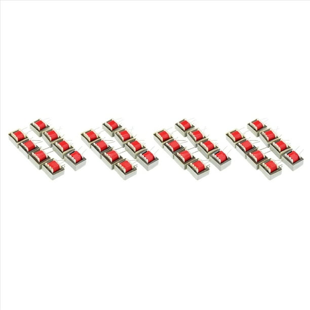 40 Piezas EI14 Transformador de Audio 600:600 Ohm 1:1 EI14/EI-14 Transformadores de Aislamiento de Audio de Alta Eficiencia para Transform