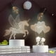 thumbnail image 1 of Lámpara de noche 3D creativa para dormitorio infantil, iluminación LED enchufable, lámpara de noche acrílica Pegasus, regalo de Navidad, 1 of 5