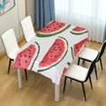 thumbnail image 4 of Yayeee Tablecloths 54" x 54" Rectangle Wrinkle Resistant Party Table Cover, Cute Watermelon, 4 of 8