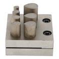 thumbnail image 1 of Punch Die Disc Set, Jewelry Punch Die Set Accurate Punching High Hardness For Craftsmen For Metal Gaskets, 1 of 8
