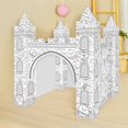 thumbnail image 4 of FELTECHELECTR juego de papel para colorear de castillo 3D, modelo de rompecabezas para colorear, bricolaje, 4 of 4