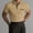 Yellow # Shirts, variant on Vetsdori Short Sleeve Tops for Men Polo Work Pullover Summer Pocket Collar Travel Casual Mens Shirts Plain