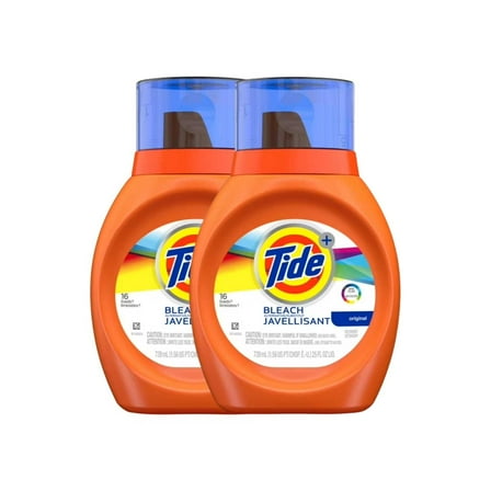 Tide W/Bleach (2 Pack) 50 oz