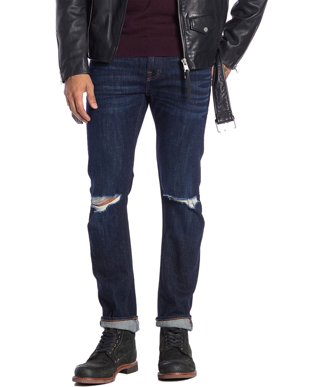 7 For All Mankind Mens Paxtyn Skinny Jeans 29x32 Extinction 2 - Walmart.com