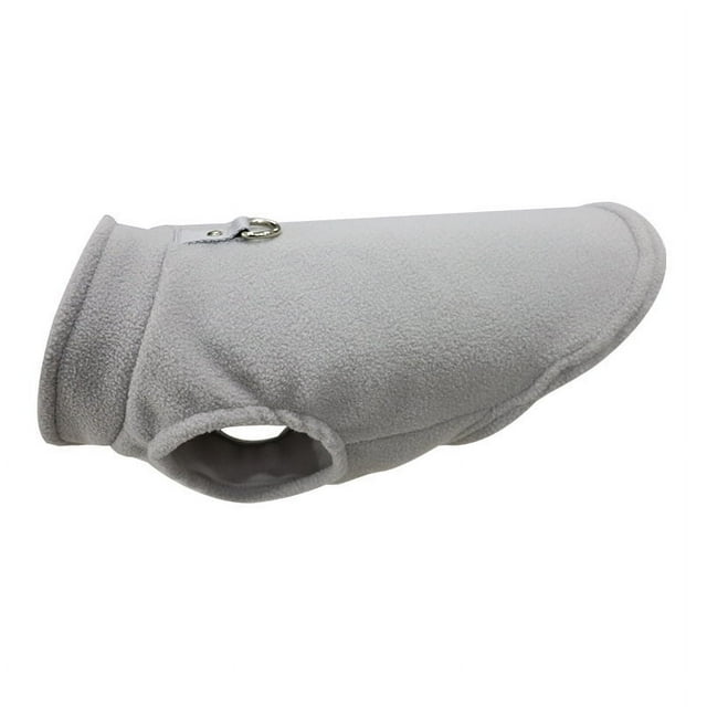 SUTENGDA Keep Your Dog Warm And Stylish This Winter With This Fleece Dog Jacket & Leash Attachment!
