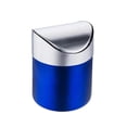 thumbnail image 1 of Bote de Basura de Acero Inoxidable Inteprter Limpio e Higiénico Azul, 1 of 6