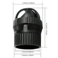 thumbnail image 3 of Water Flow Accelerator, Durable Black Removable  Aquarium Flow Maker, for Fish Tank Aquarium, 3 of 7