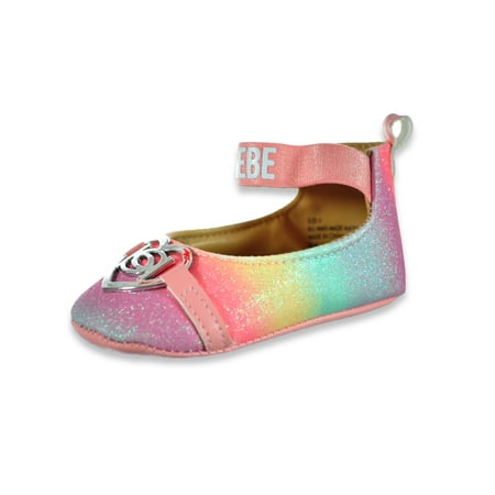 

Bebe Baby Girls Glitter Booties - rainbow 3 - 6 months (Newborn)