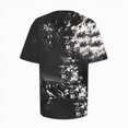 thumbnail image 7 of TOWED22 Halloween Teacher Shirts for Women Cute Spooky Season T Shirt Funny Bow Ghost Graphic Tee Tops Short Sleeve Shirt(Black,XXL), 7 of 7