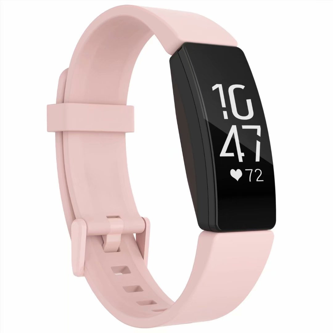 Genuine Fitbit Inspire & HR Accessory Band Bracelet Deco Print Pink Small for sale online 