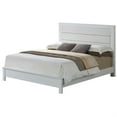 thumbnail image 2 of Burlington White Upholstered Queen Panel Bed, 2 of 3