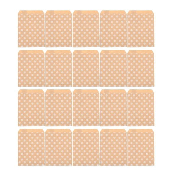 FENGGUIQU 50Ud Bolsas De Papel Para Dulces Y Galletas Con Atractivo Para Fiestas