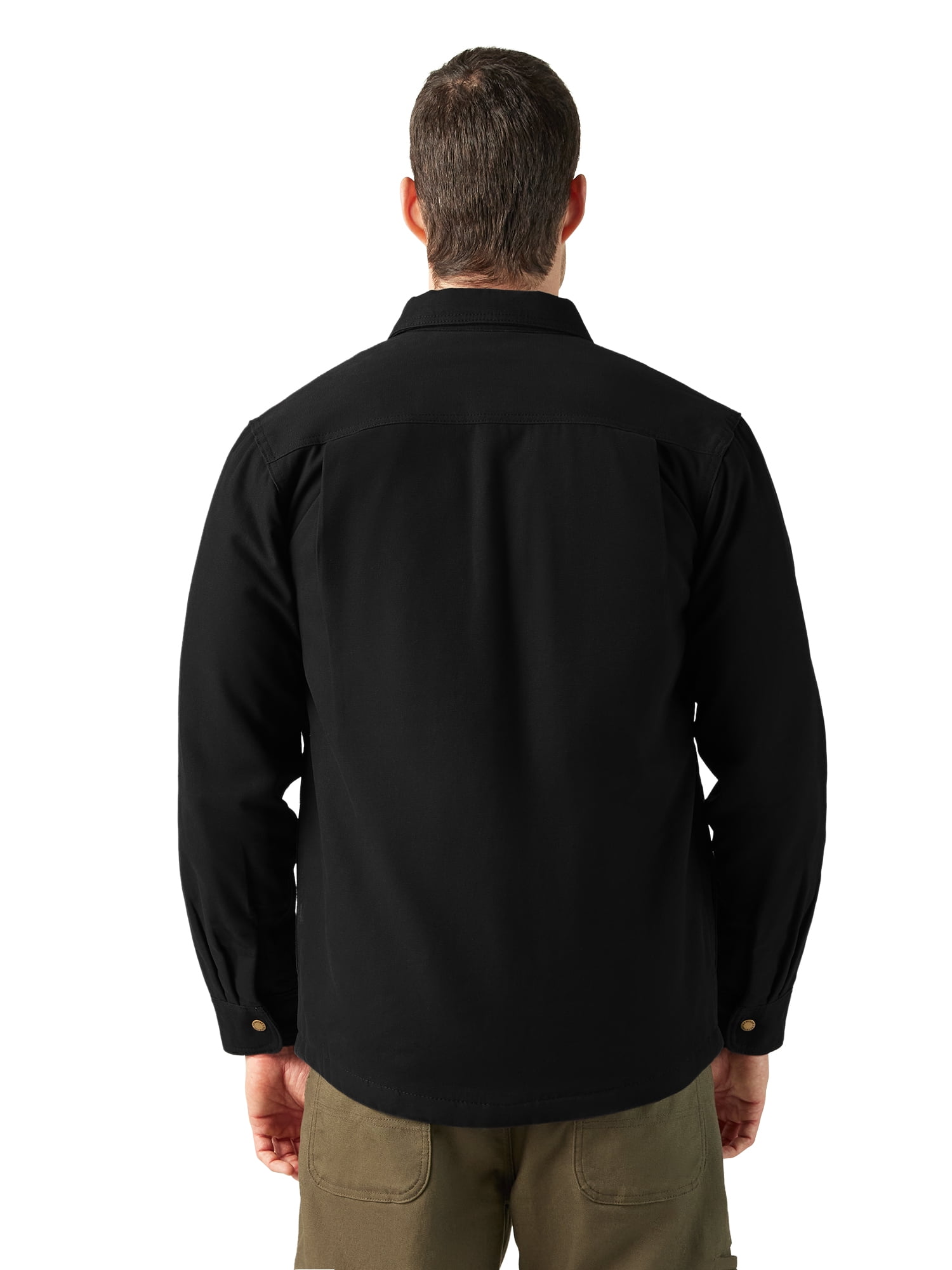 Genuine Dickies Men's Canvas Quilted Shirt Jacket
