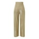 thumbnail image 3 of Gibobby pantalones deportivos Nuevos pantalones de mujer de cintura alta informales de moda de fiesta de lentejuelas, pantalones de pierna ancha Retro para mujer (Dorado, L), 3 of 5