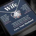 thumbnail image 4 of Wife Necklace Gift From Husband, To My Wife Crown Love Knot Pendant, Valentines Day Gift for Wife, Anniversary Jewelry With Message Card and Gift Box for Women, 4 of 5