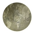 thumbnail image 4 of HAOXIT Antique Round Tablecloth Fitted,Old World Map Print Elastic Edged Polyester Table Cover, Fits Round Table , Protection for Your Table, 54"-58, 4 of 8