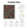thumbnail image 2 of Sikiie Sweet Red Cherry Print Canvas Decorative Hanging Painting, Anti-shrinkage Hanging Frame, Suitable for Home, Office Wall Decorations, 2 of 6